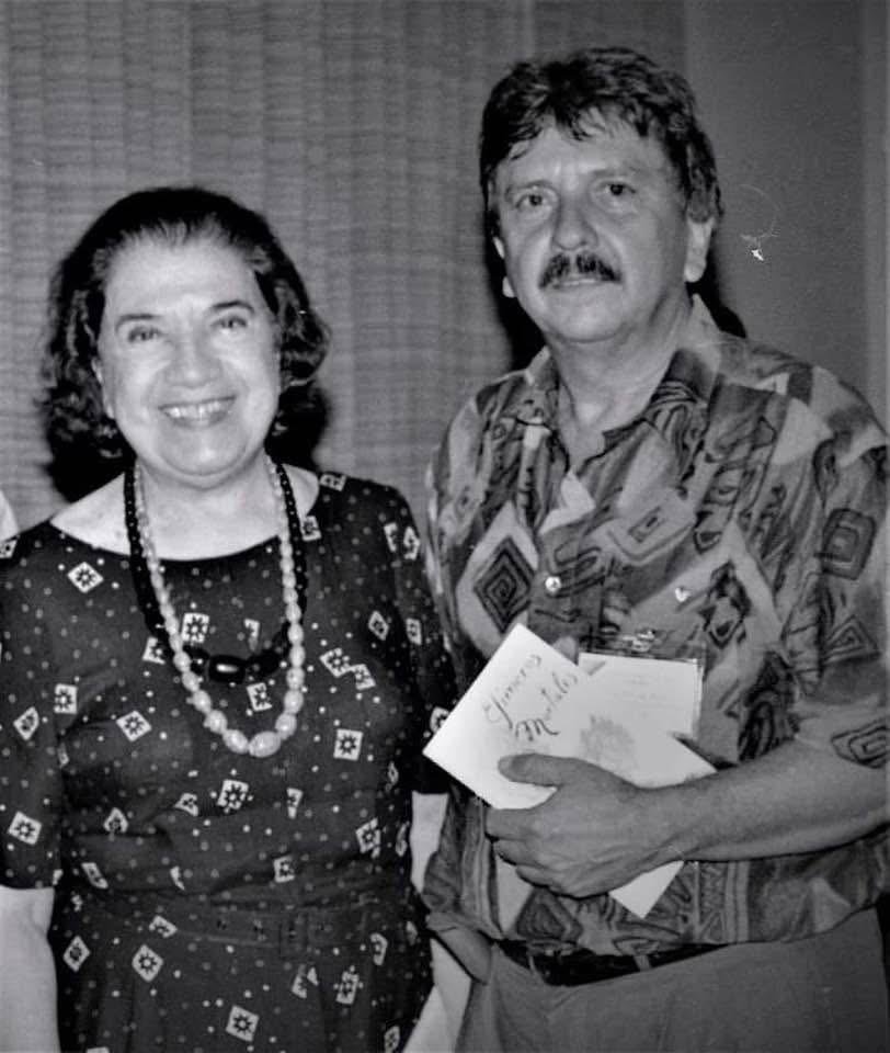 Rafael Vega Jácome con Meyra del Mar